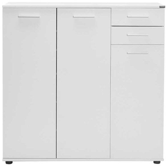 Παπουτσοθήκη ADR-532-BB Antre Λευκή 108x108x35cm
