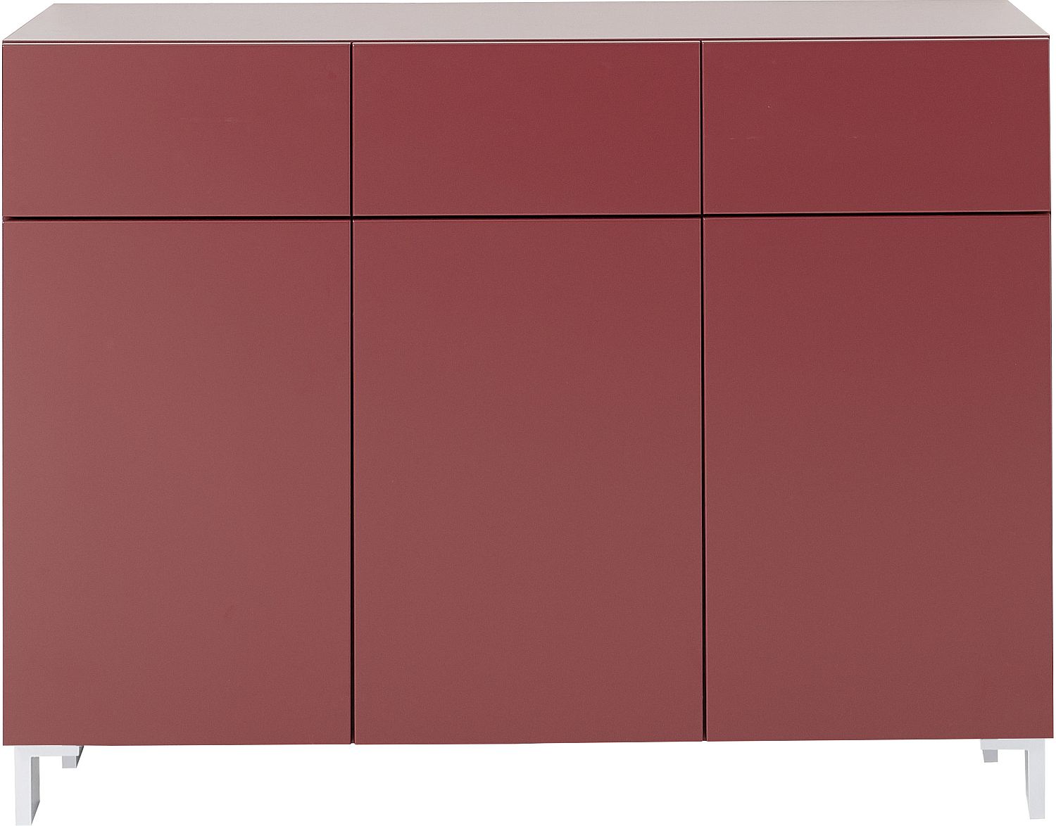 Μπουφές K2 κόκκινος119x95x41cm