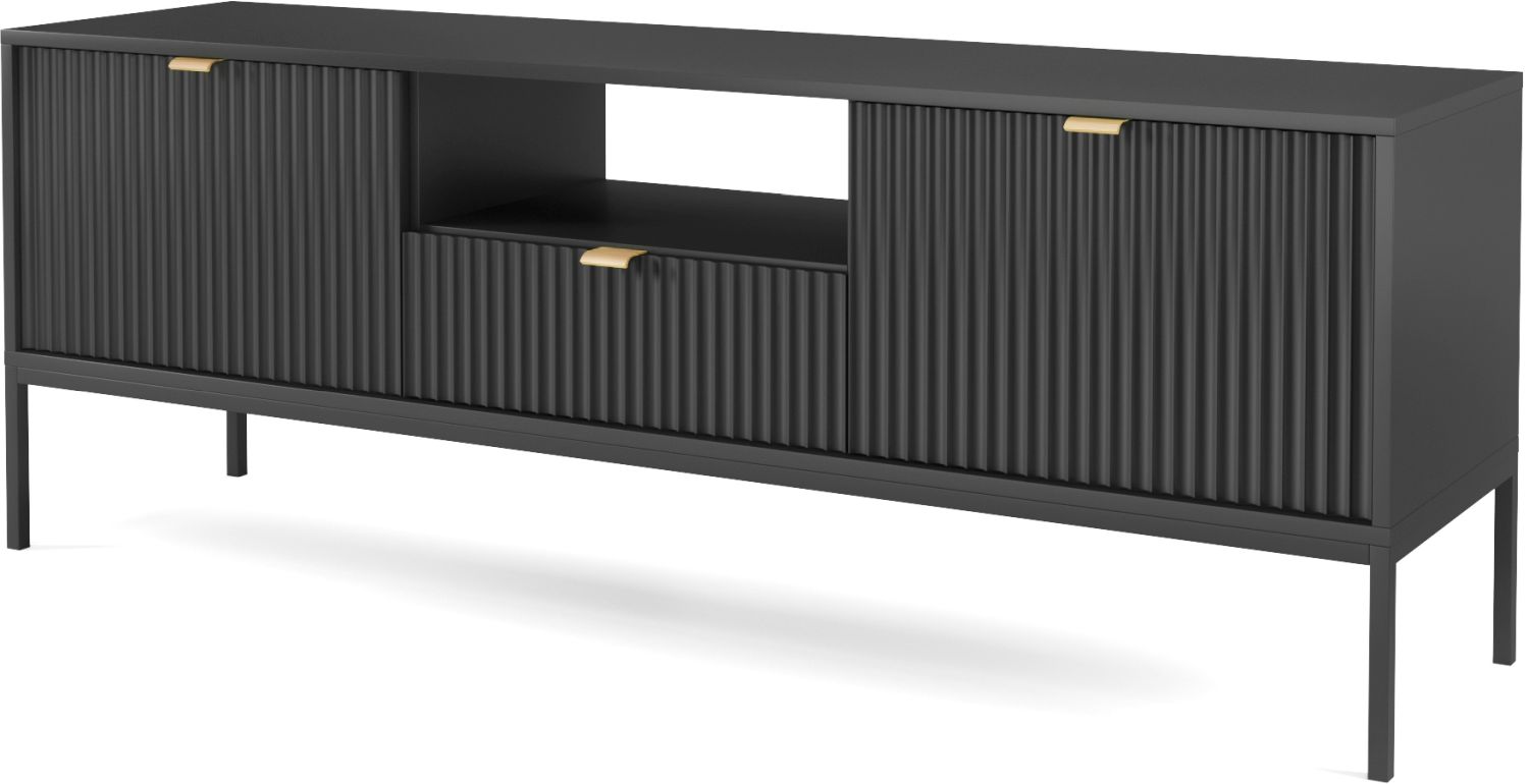 Έπιπλο τηλεόρασης Nova Ανθρακί 154x39x56cm