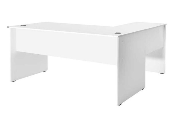 Γραφείο RMS-320-DD γωνιακό Rio Λευκό 160x75x144cm