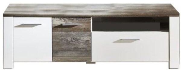 Έπιπλο τηλεόρασης Mateo λευκό 144,5×51,5x48cm