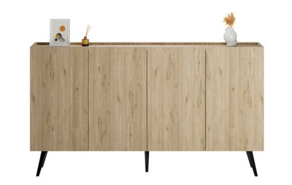 Μπουφές KNS-740-FF Luna Φυσικό Florida Oak 180x100x43cm