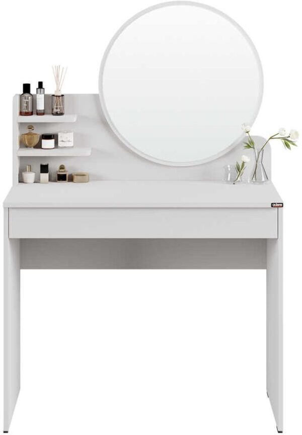 Τουαλέτα-μπουντουάρ TMU-708-VV Make-Up Λευκό του πάγου 90x138x45cm