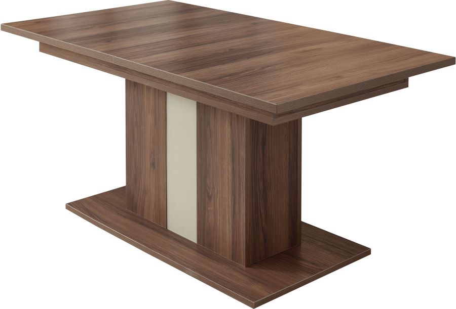 Τραπέζι επεκτεινόμενο Zeno Καρυδιά 160-210x75x90cm