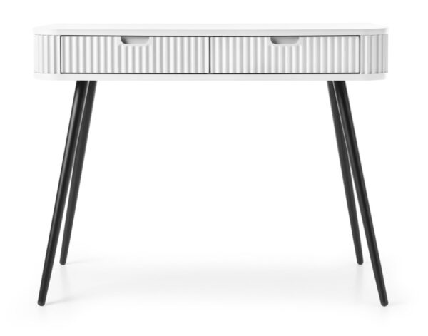 Κονσόλα  Zova Λευκό + Ανθρακί 103x80x49cm