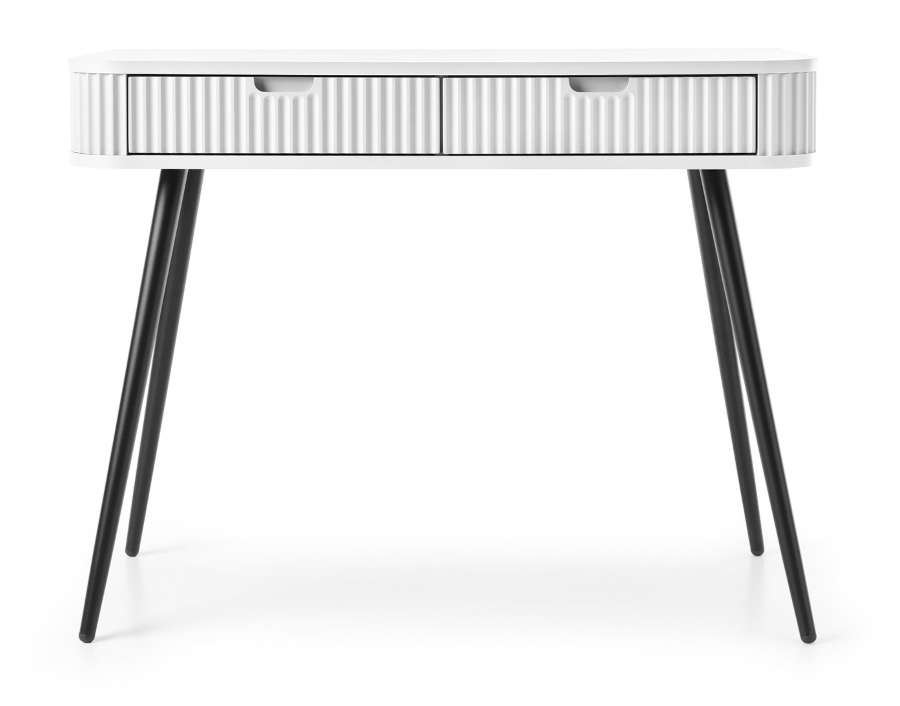 Κονσόλα  Zova Λευκό + Ανθρακί 103x80x49cm