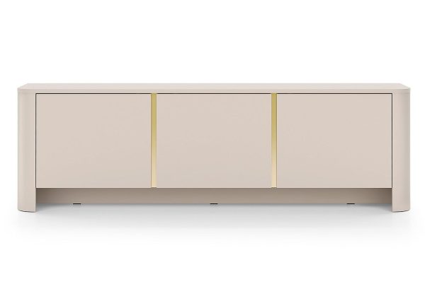Έπιπλο τηλεόρασης Bari Λευκό Kazmir  168x52x39cm