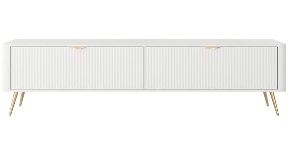 Έπιπλο τηλεόρασης Lante Λευκό 200x51x38cm
