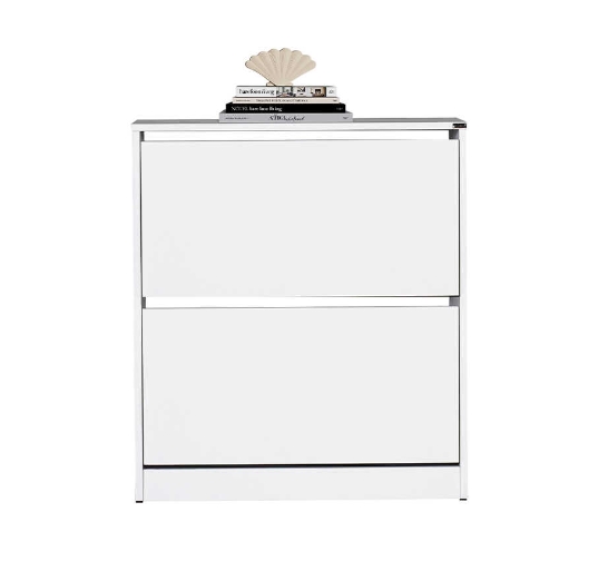 Παπουτσοθήκη SHC-520-BB Flat Λευκό 73x84x26cm (ΠxΥxΒ)