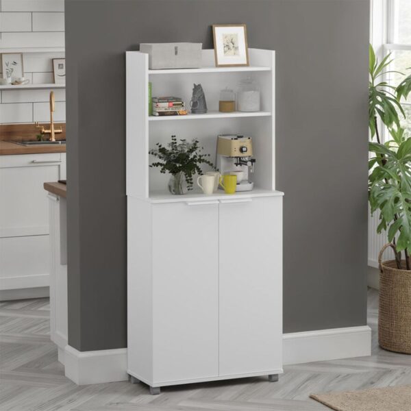 Ντουλάπι Diamond ADR-470 Λευκό 73x172x36cm