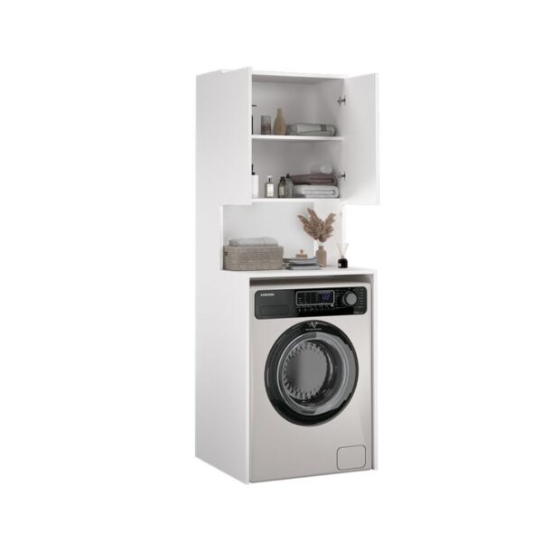 Έπιπλο Πλυντηρίου ADR-482 Λευκό 65x182x60cm