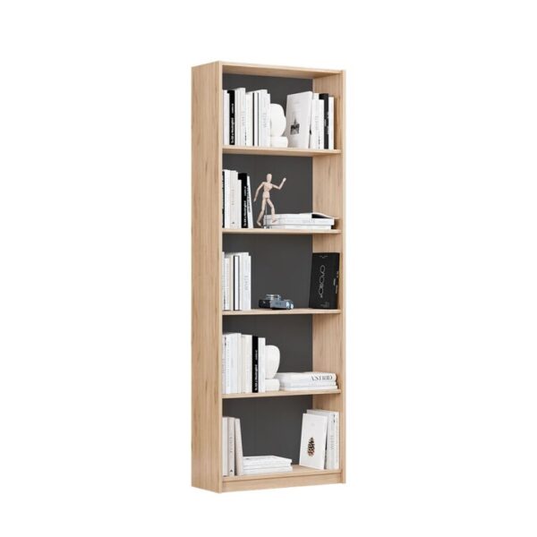 Βιβλιοθήκη KTP-350-FF Trendline Φυσικό Florida 64x182x26cm